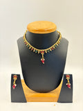 Multicolor Kundan Choker Necklace Set
