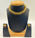 Multicolor Beaded Choker Necklace Set