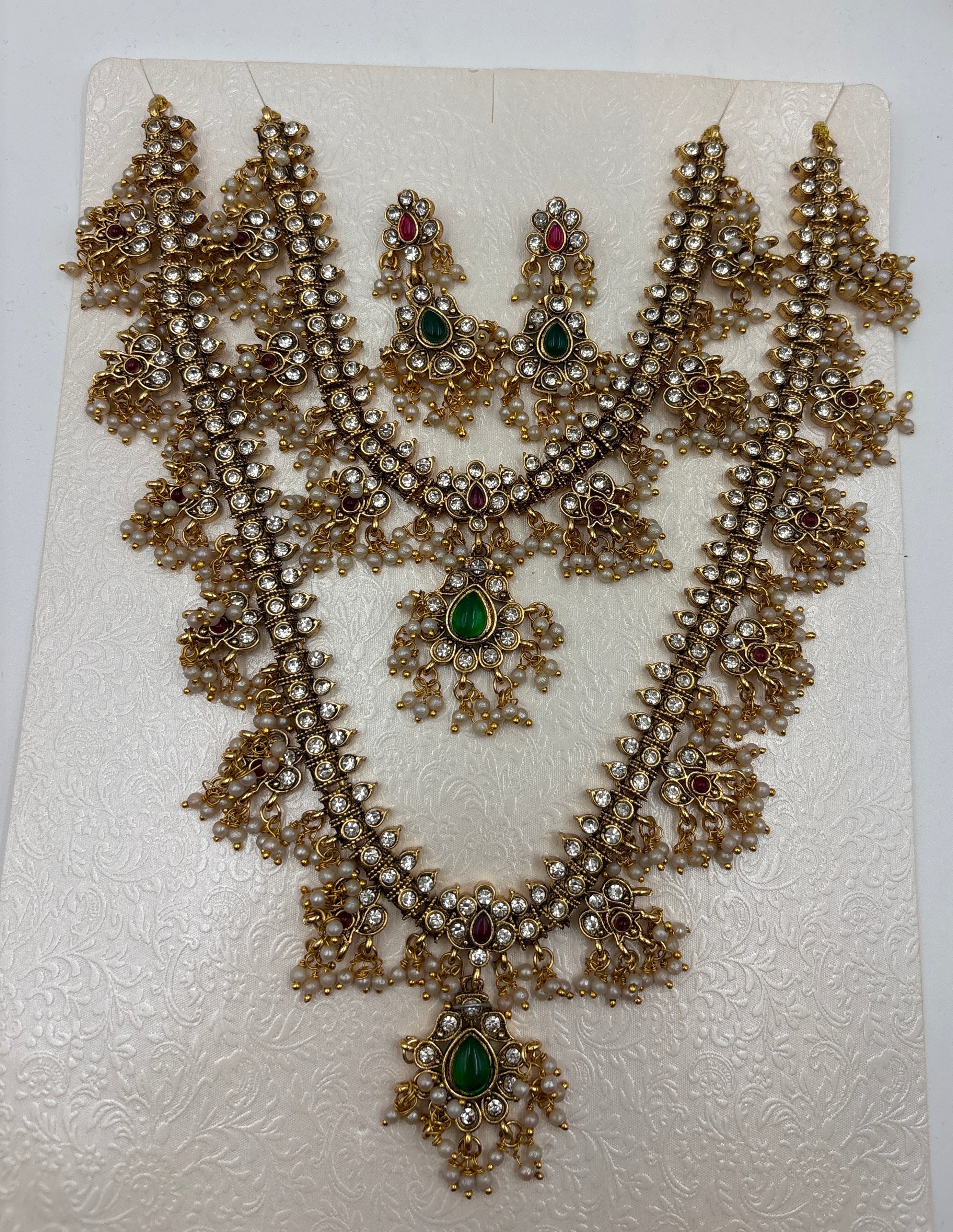 Bridal Kundan Layered Necklace Set
