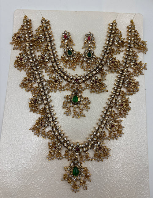 Bridal Kundan Layered Necklace Set