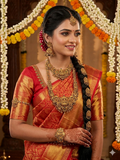Royal Temple Bridal Necklace Set