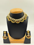 Classic Pearl Temple Choker Set