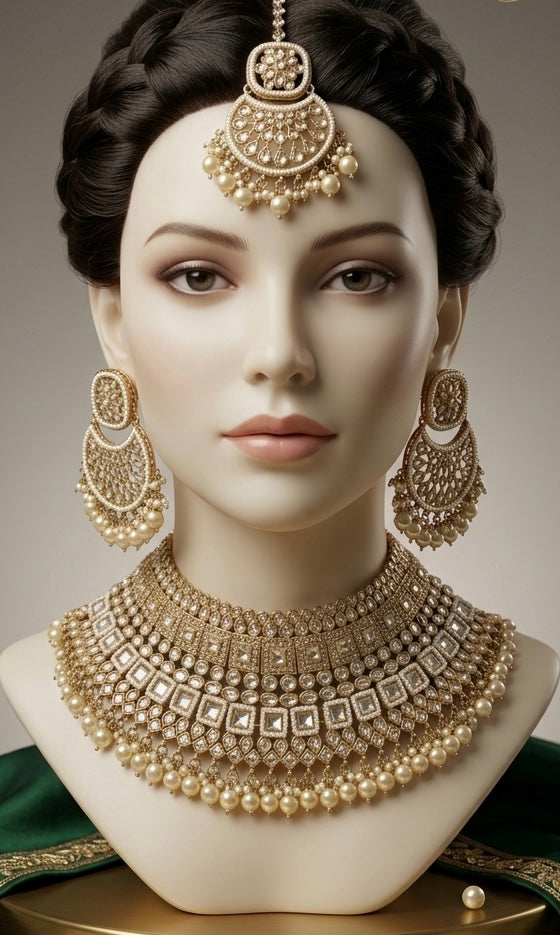 Royal Kundan Bridal Choker Set