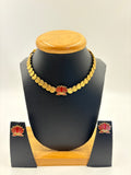 Classic Lotus Coin Necklace Set