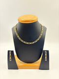 Classic Geometric Necklace Set
