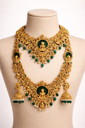 Royal Temple Bridal Necklace Set