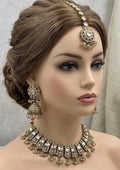 Royal Kundan Pearl Choker Set