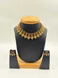 Temple Coin Choker Necklace Set